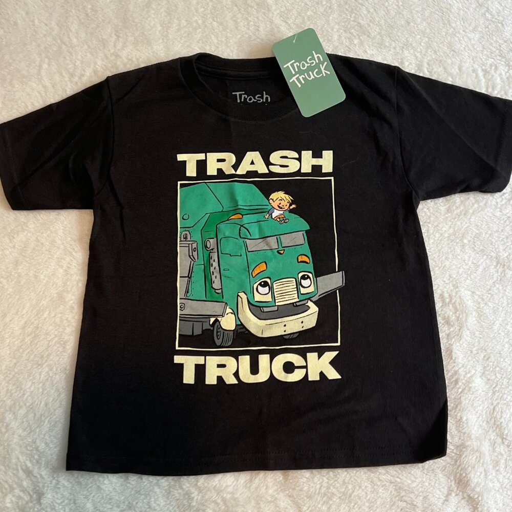4T NWT Trash Track TV Show T-Shirt Authentic Licensed Isaac Morris